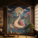 Milotic Pokemon Japan Style Woven Throw Blanket