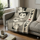 Hunter X Hunter Anime Woven Throw Blanket