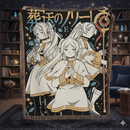 Frieren Anime Woven Throw Blanket