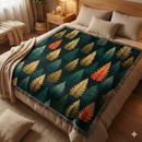 The Evergreen Woven Throw Blanket