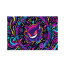 Neon Gengar Psychedelic Swirl Jigsaw Puzzle