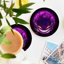 Gengar Pokemon Ghost Scary Moonlight Ceramic Decor Coaster - Gift Idea