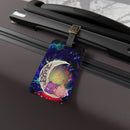 Gengar And Clefable Cute Pokemon Love You To The Moon Galaxy Luggage Tag