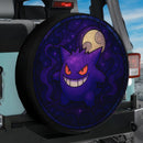 Gengar Pokemon Stained Glass Jeep Car Spare Tire Cover
