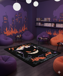 Gengar Pokemon Dark Rectangular Area Rug