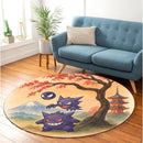 Japan Gengar Haunter Pokemon Round Rug