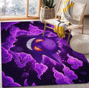 Gengar Cloud Pokemon Rectangular Area Rug