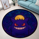 Moon Gengar Pokemon Round Rug