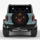 Gengar Pokemon Stained Glass Jeep Car Spare Tire Cover