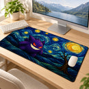 Gengar Pokemon Starry Night Desk Mat