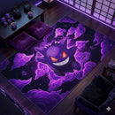 Gengar Cloud Pokemon Rectangular Area Rug