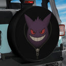 Gengar Pokemon Zipper Jeep Car Spare Tire Cover
