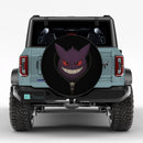 Gengar Pokemon Zipper Jeep Car Spare Tire Cover
