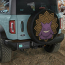 Gengar Pokemon Yoga Meditation Mandala Jeep Car Spare Tire Cover