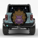 Gengar Pokemon Yoga Meditation Mandala Jeep Car Spare Tire Cover