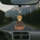 Genos One Punch Man Custom Meditating Anime Ornament Custom Car Accessories Decoration