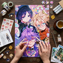 Scaramouche Albedo & Dori Anime Jigsaw Puzzle
