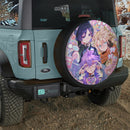 Genshin Impact Girls Anime Game Car Spare Tire Cover
