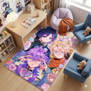Scaramouche Albedo & Dori Anime Rectangular Area Rug