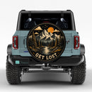 Get Lost Mountain Landscape Car Spare Tire Cover
