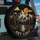Get Lost Mountain Car Spare Tire Cover