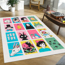 Ghibli Studio Character Carpet Rectangular Area Rug