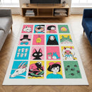 Ghibli Studio Character Carpet Rectangular Area Rug