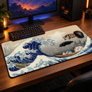 Ghibli Studio Totoro The Great Wave Japan Desk Mat