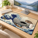 Ghibli Studio Totoro The Great Wave Japan Desk Mat