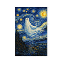 Haunting Ghost Starry Night Jigsaw Puzzle