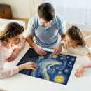 Haunting Ghost Starry Night Jigsaw Puzzle