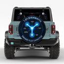 Gigawatts Engage Flux Capacitor Car Spare Tire Cover