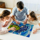 Giyu Stained Glass Jigsaw Puzzle