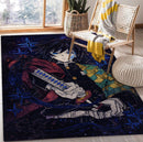 Giyu Tomioka in Demon Slayer Rectangular Area Rug