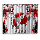 Glaceon Pokemon Japan Style Window Curtain