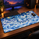 Pokemon Glaceon Starry Night Desk Mat