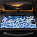 Pokemon Glaceon Starry Night Desk Mat