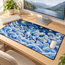 Pokemon Glaceon Starry Night Desk Mat