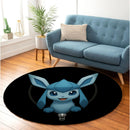 Glaceon Pokemon Zipper Round Rug