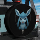 Glaceon Pokemon Zipper Jeep Car Spare Tire Cover