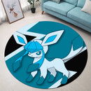 Glaceon Pokemon Round Rug
