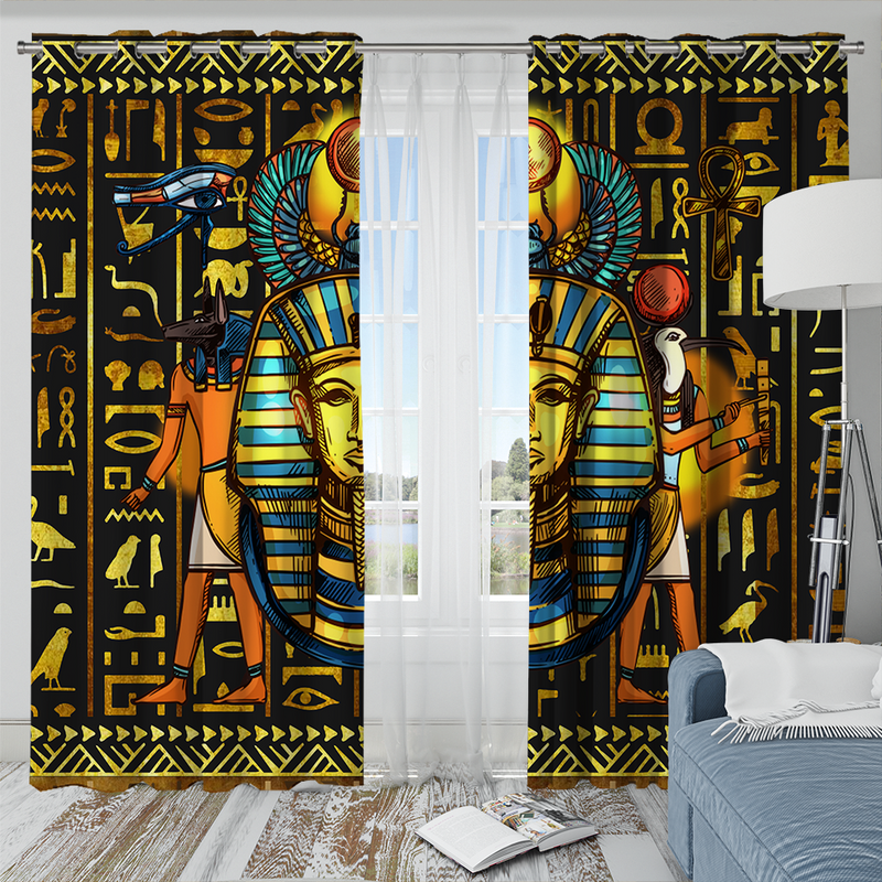 Gods Of Egypt Window Curtain