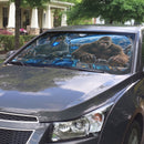 Godz And King Kong Space Custom Car Windshield Sunshades