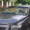 Godz vs King Ghidorah Japan Custom Car Windshield Sunshades