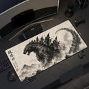 Godzilla Watercolor Style Desk Mat