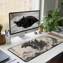 Godzilla Watercolor Style Desk Mat