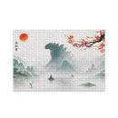 Godzilla in the Japan Landscape Jigsaw Puzzle