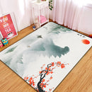 Godz in the Japan Landscape Rectangular Area Rug