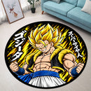 Gogeta Super Saiyan Dragon Ball Z Carpet Round Rug
