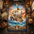 Going Merry ship One Piece Rectangular Area Rug